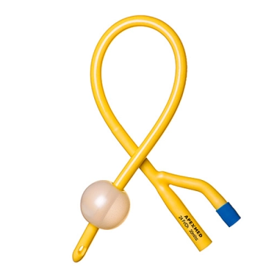 Катетер Фолея Apexmed двухходовой латексный, 10 шт