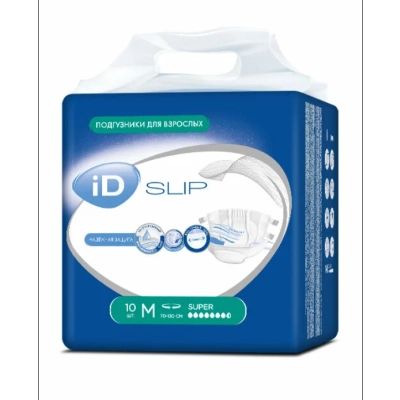 Подгузники для взрослых ID SLIP BASIC размер М 30шт